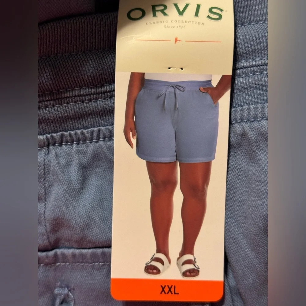 Orvis Pull On Cotton Blend Shorts XXL